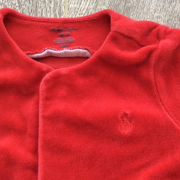 Ralph Lauren velour one piece coverall - Picture 6 of 8